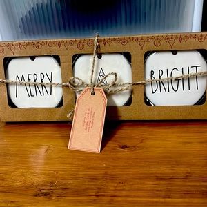 Rae Dunn Merry and Bright Ornaments. 🎄